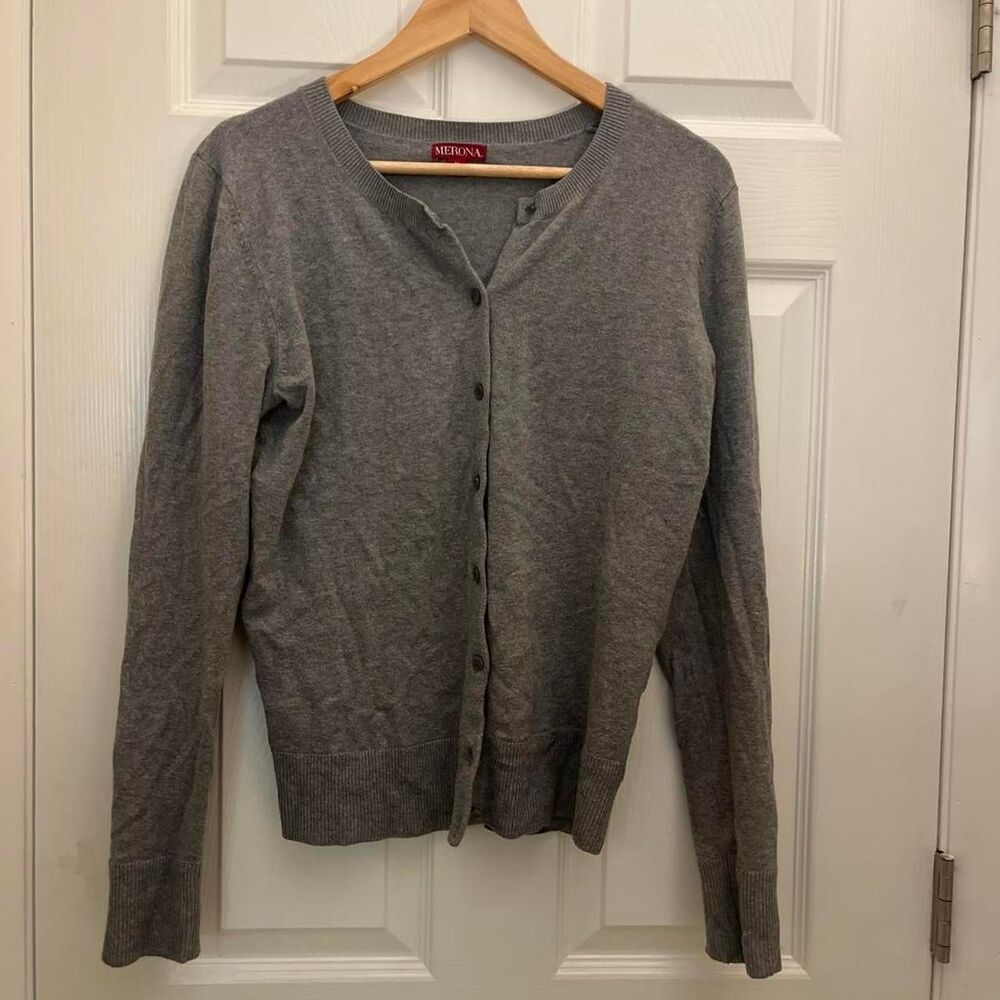 Merona Women's Grey Cardigan